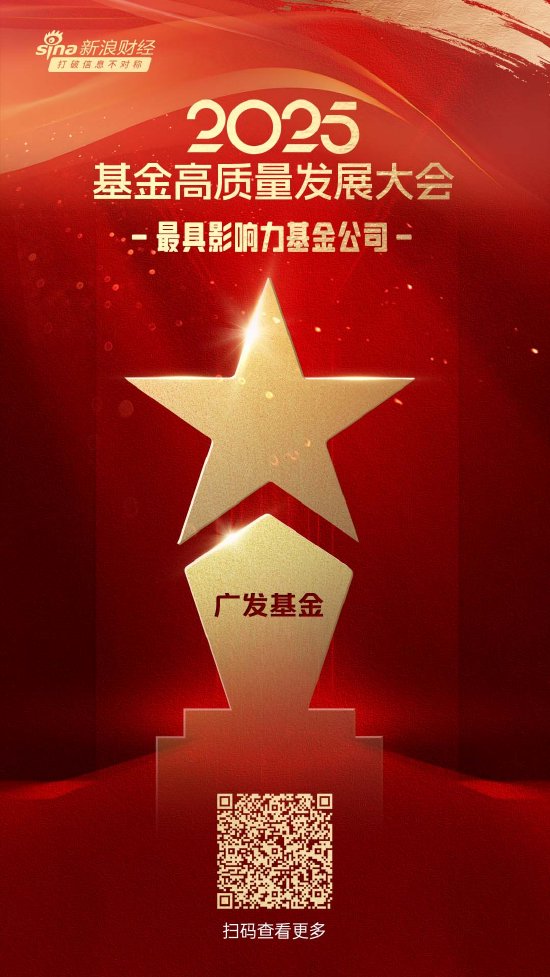 广升网 2025公募基金荣誉榜：广发基金获得最具影响力基金公司、投资者获得感最高头部基金公司等6项大奖