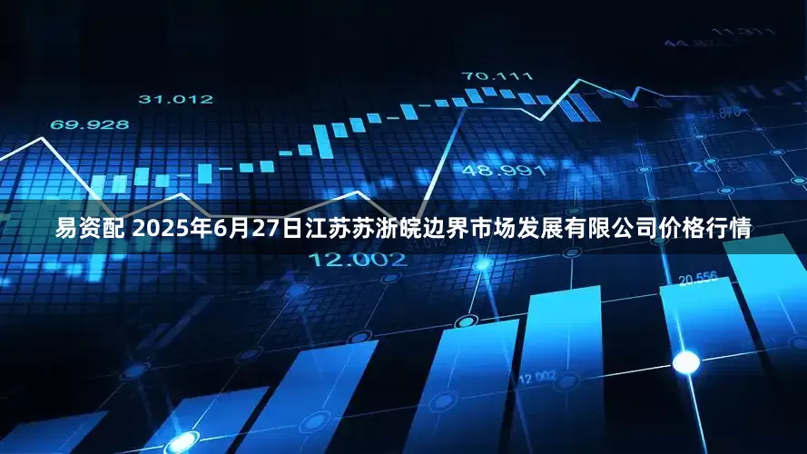 易资配 2025年6月27日江苏苏浙皖边界市场发展有限公司价格行情